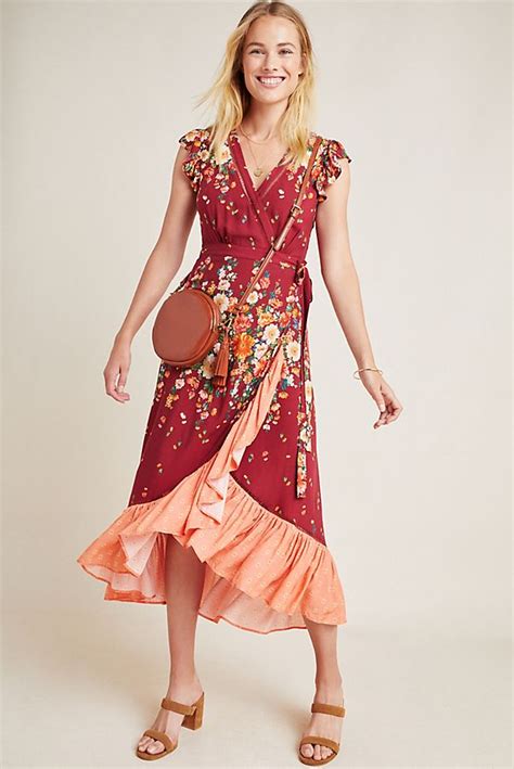 anthropologie wrap dresses|anthropologie hidden zip dresses.